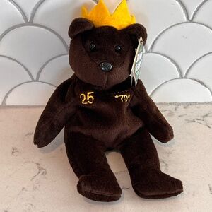 Mark McGwire #25 HR Home Run King Bamm‎ Beanos Beanie Baby Plush Baseball 1998